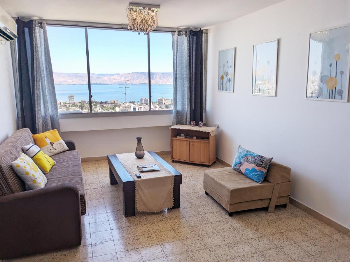 1Bdrm Apt With Panoramic View Of Sea And Mountains Τιβεριάδα Εξωτερικό φωτογραφία